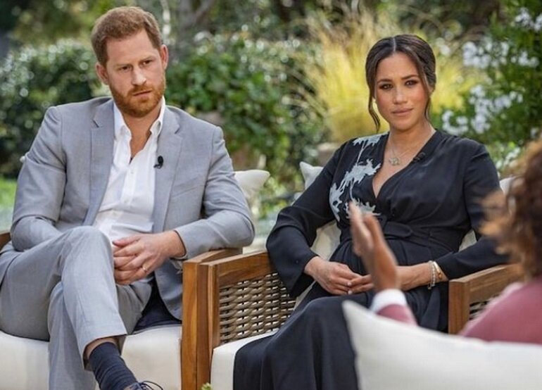 Интервью Опре Уинфри. Фото: www.instagram.com/princeharryofengland