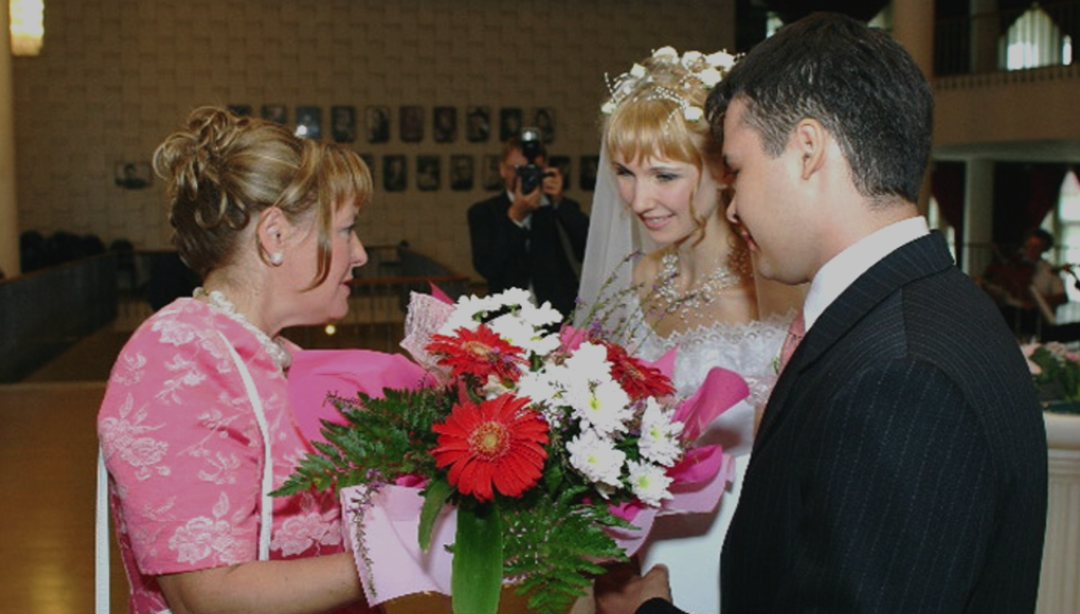 Букет от родителей на свадьбу дочери фото