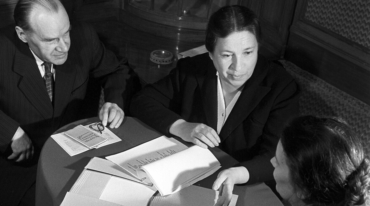 Николай Носов и Агния Барто