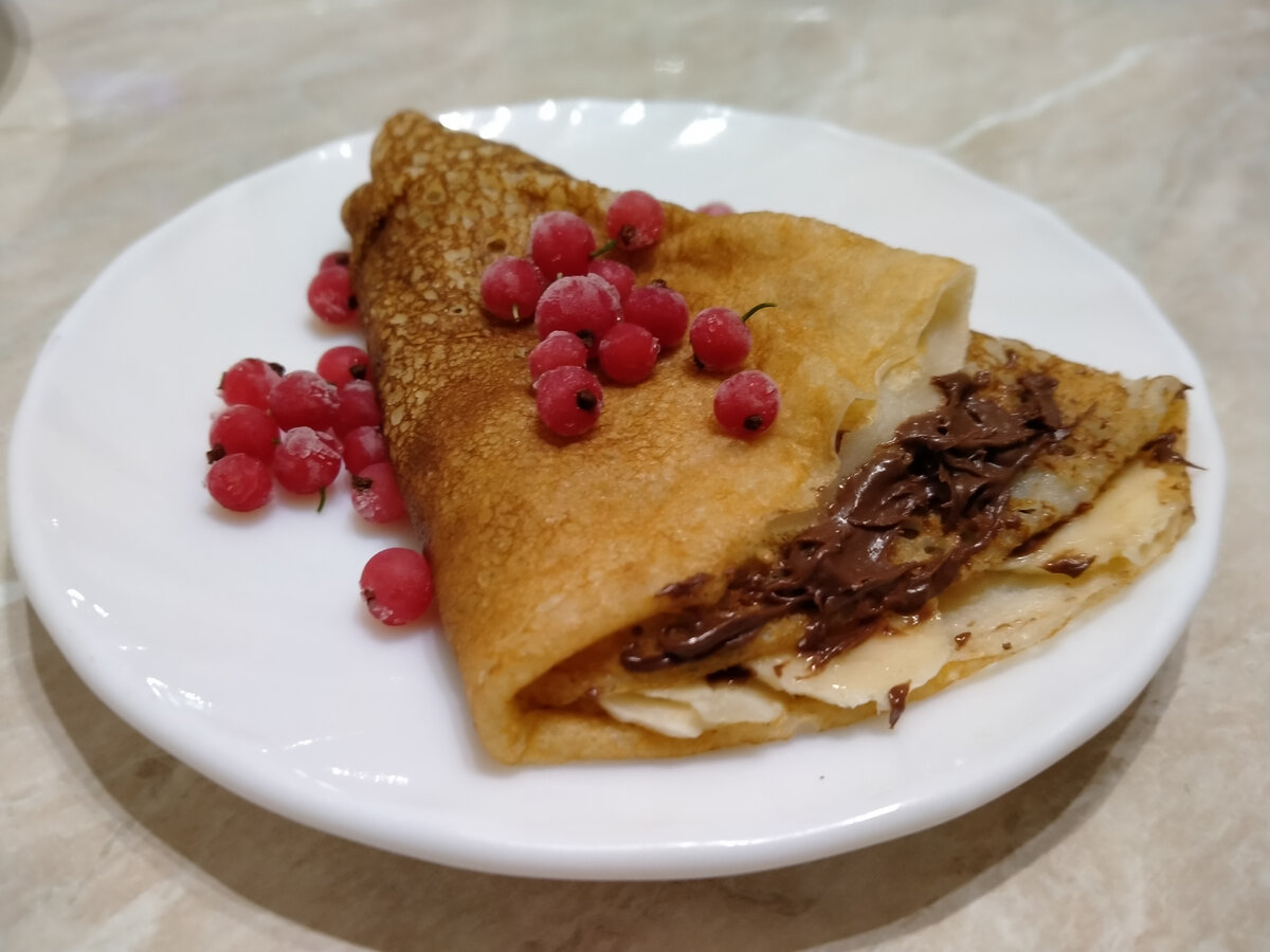 Блинчики жареные с начинками