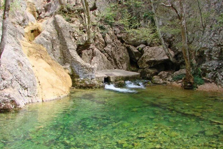Родник Суук-Су. Алушта. Крым