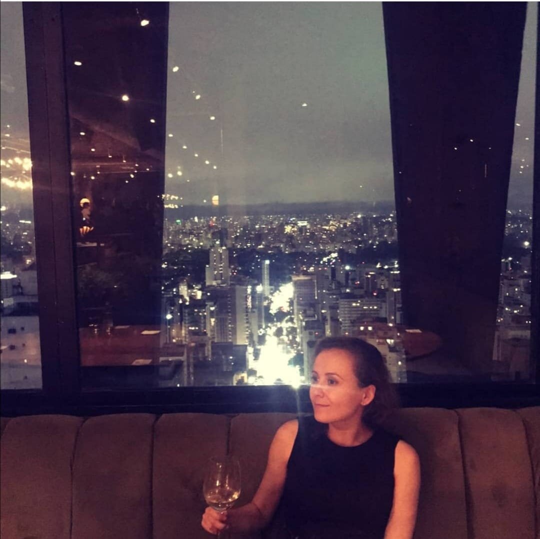 Я в ресторане "Seen" в Сан - Паулу