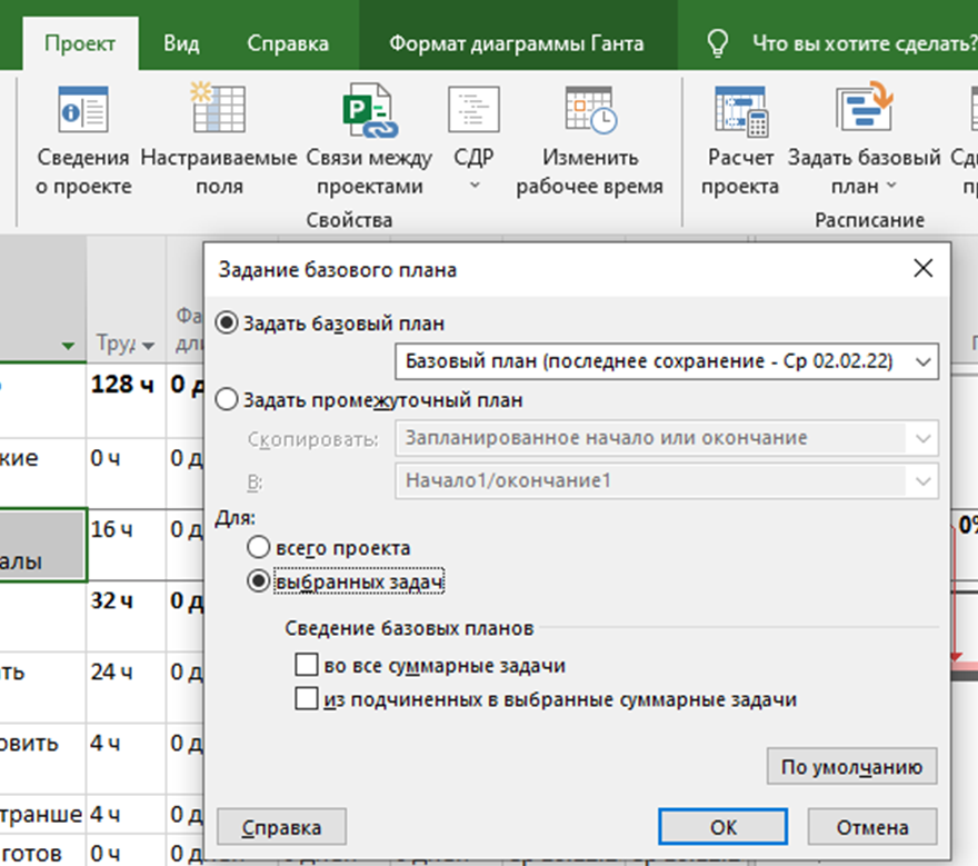 Базовый план проекта это документ 4.2.3.1. План управления проектом . Руководство к своду знаний по управлению про