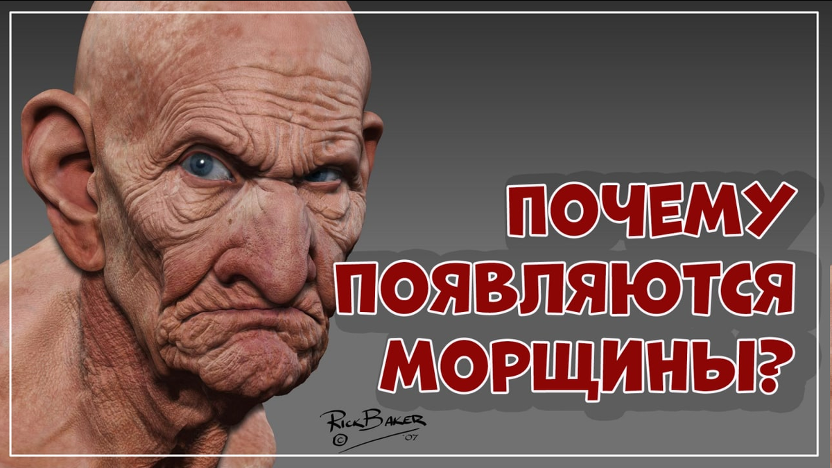 Почему морщины вообще появляются