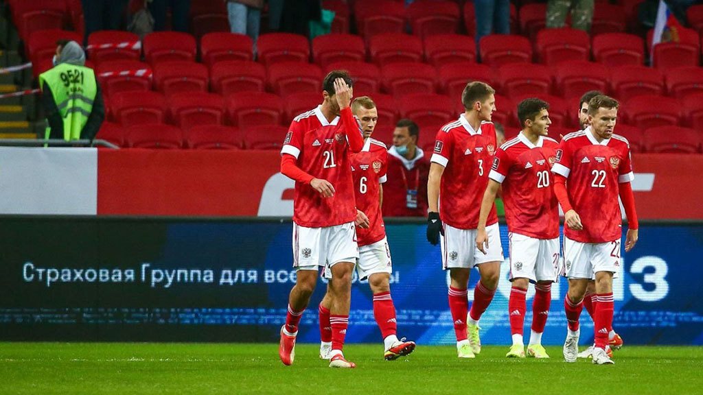 24 марта сборная России должна была сыграть стыковой матч с Польшей за выход на ЧМ-2022/РФС