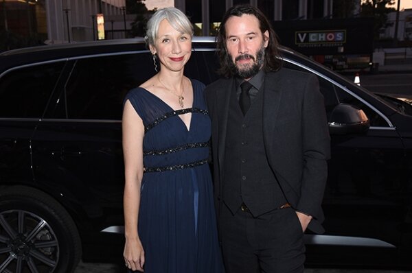 Александра Грант и Киану Ривз