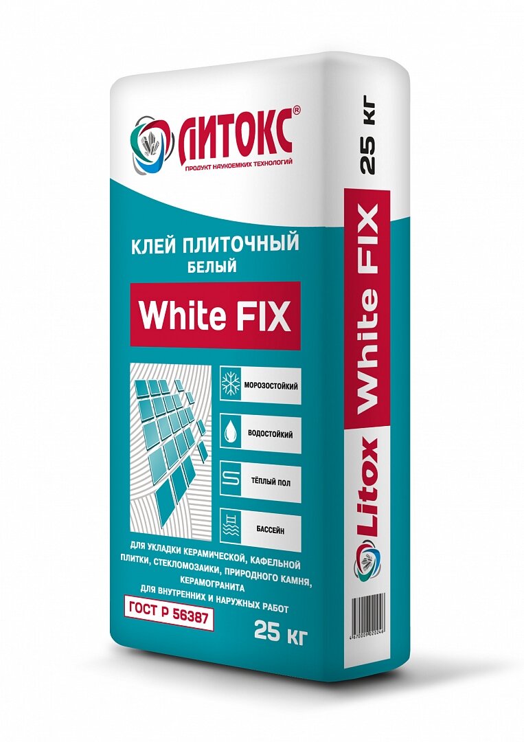 БЕЛЫЙ ЦЕМЕНТНЫЙ КЛЕЙ WHITE FIX