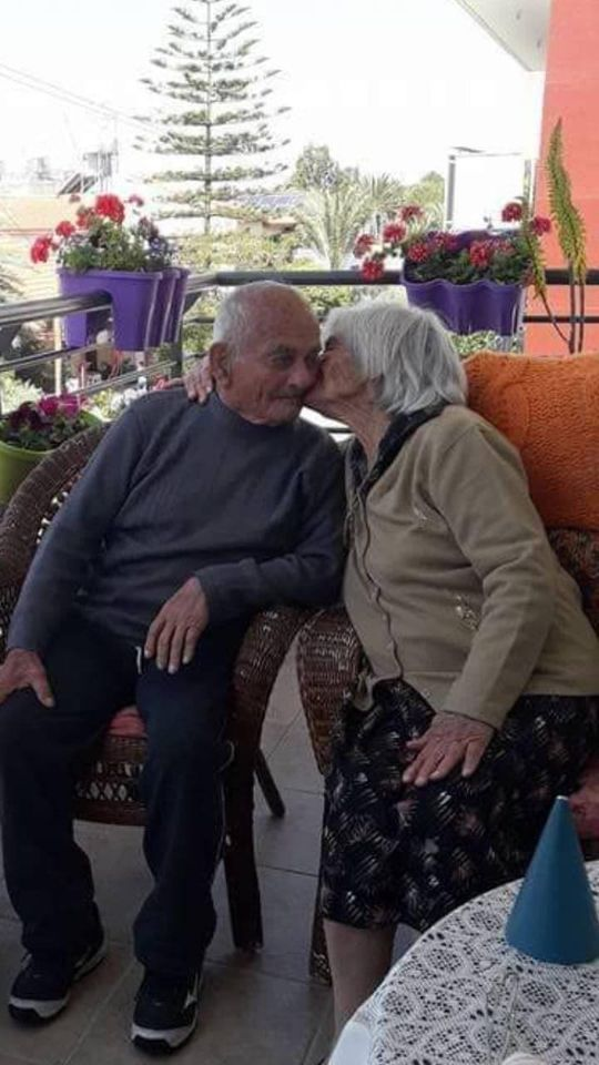 Бабушка Иоанна и дедушка Андреас