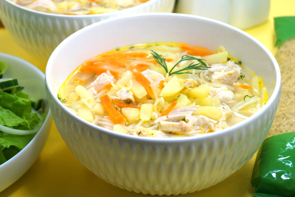 Куриный суп с кабачком и вермишелью — рецепт с фото пошагово + отзывы