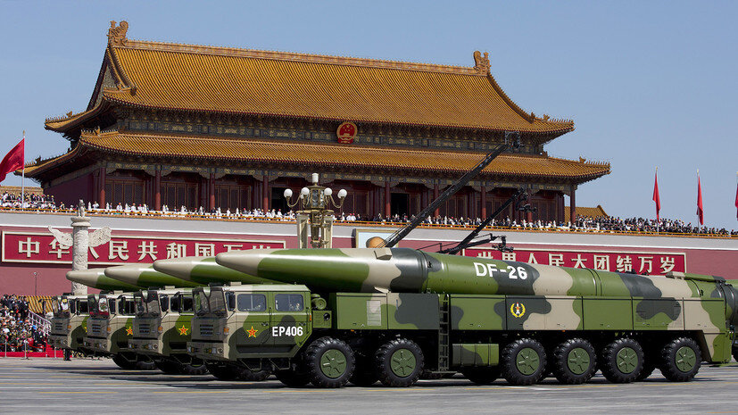Китайские ракеты DF-26 AFP. Источник изображения: © ANDY WONG