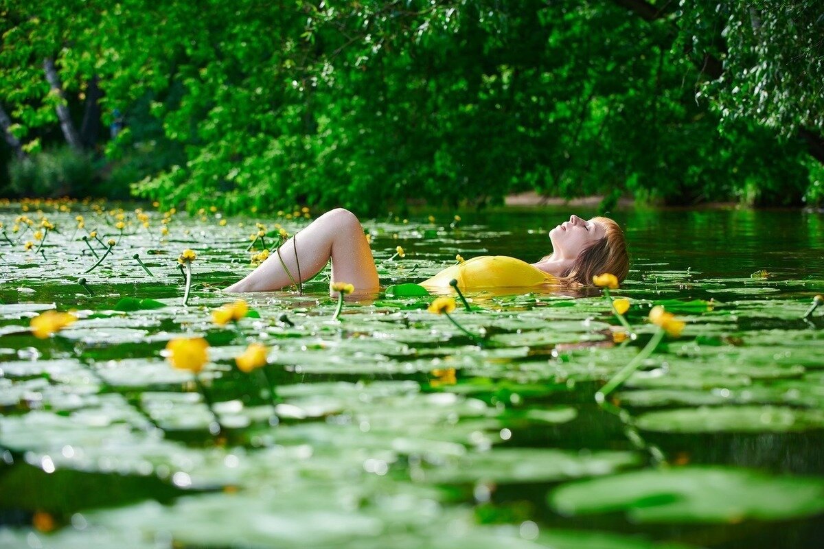Можно купаться если вода цветет