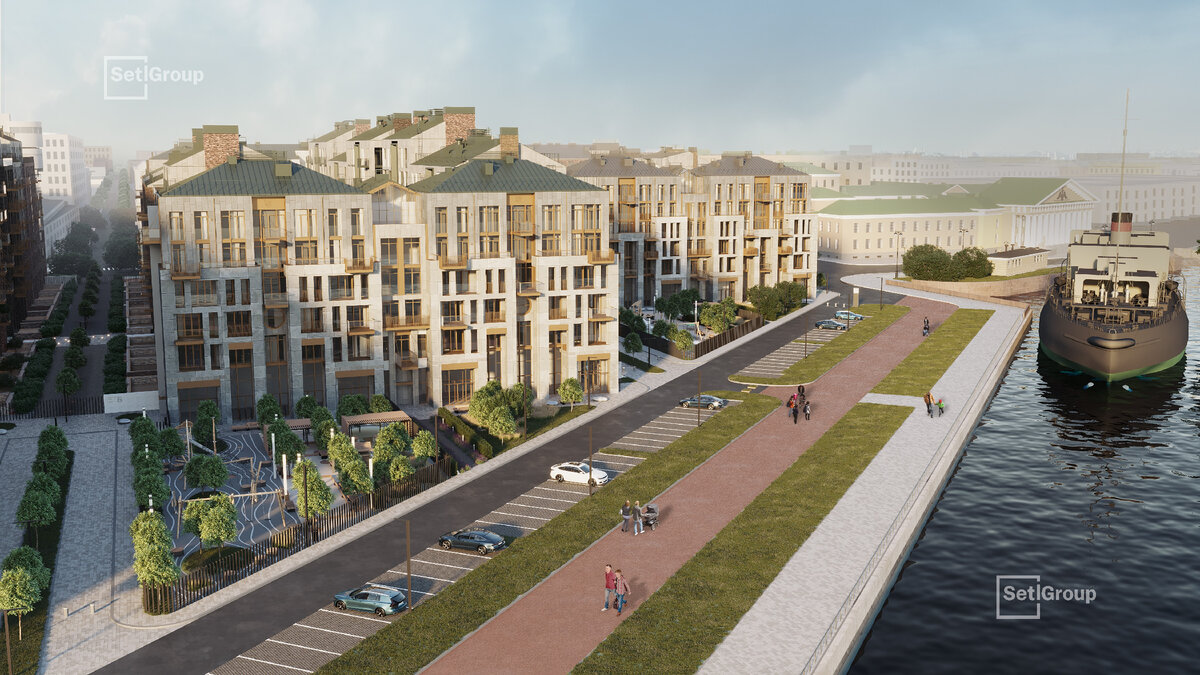 Жилой комплекс Imperial Club на Васильевском острове 