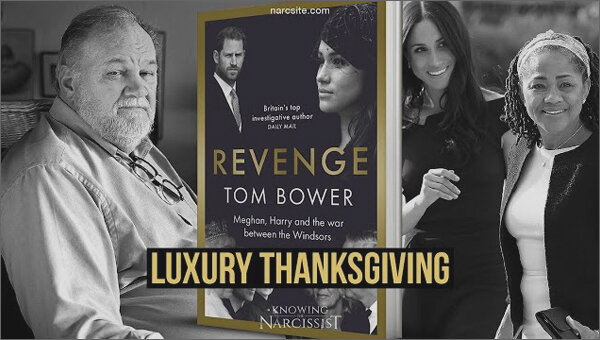 Скриншот из видео «живого чтения» 15 главы книги Тома Бауэра на YouTube-канале HG Tudor — Knowing The Narcissist: Ultra (https://youtube.com/watch?v=DYVtO4Y7ShM)