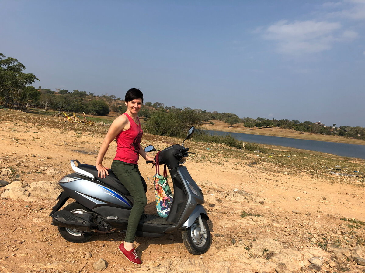 Катаемся на байке в свободное время.