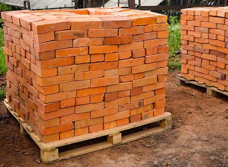 Поддоны полнотелого кирпича