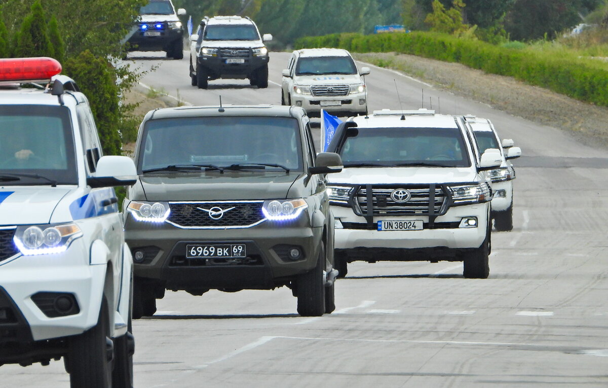    Делегация МАГАТЭ на территории Запорожской АЭС  Стрингер/ТАСС