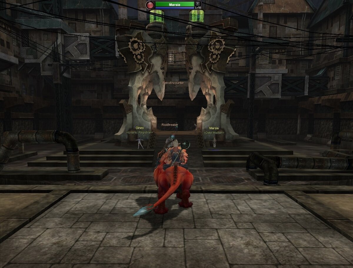 Станция телепорта и NPC-мастер