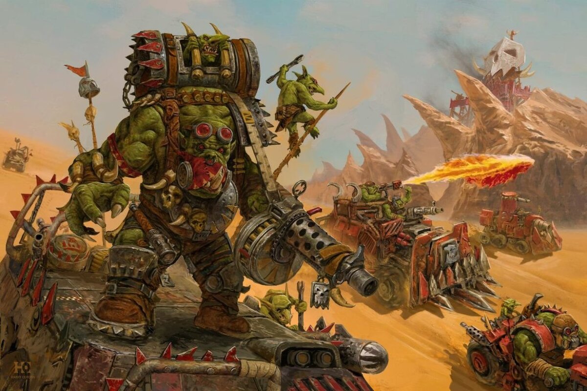 Warhammer орки. Орки вархаммер 40000. Орки ваха 40к. Warhammer 40000 орки Waaagh. Орки вархаммер 40000 Вааагх.