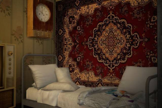 Доброе утро! Я сегодня на даче у бабушки 🛏️ 