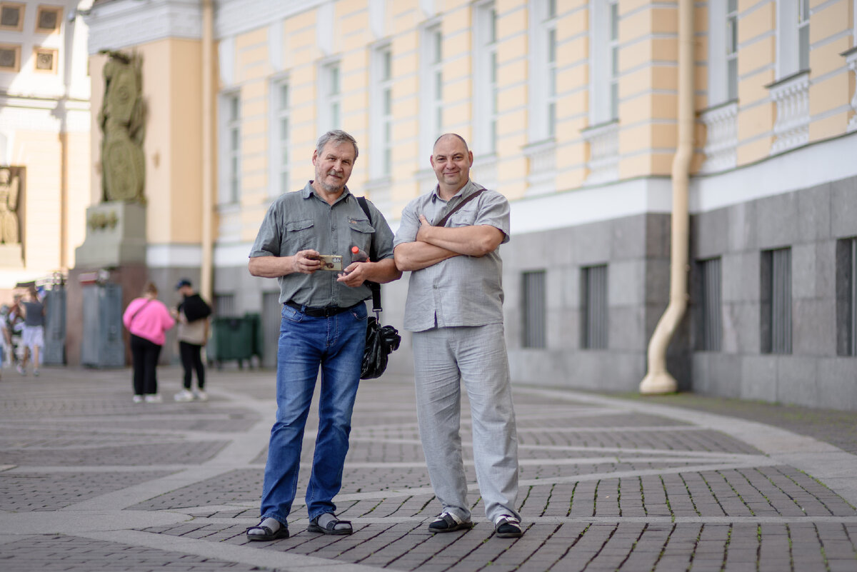 Прогулка с гостями по центру Санкт-Петербурга и фото на память
