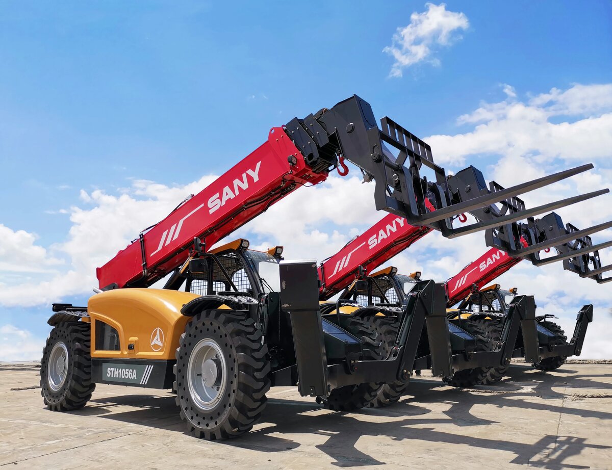 Телескопический погрузчик SANY STH742 
