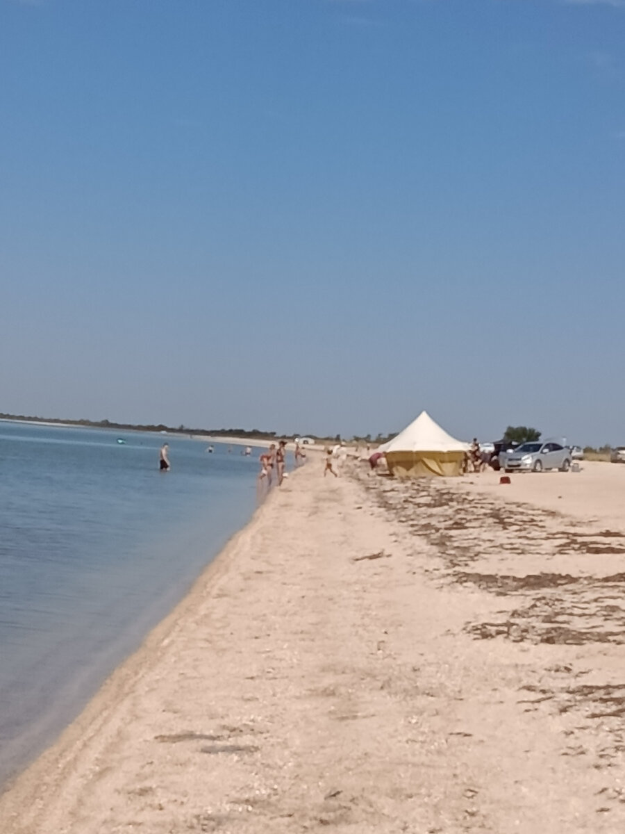 Побережье Азовского моря. Ясенская Переправа.