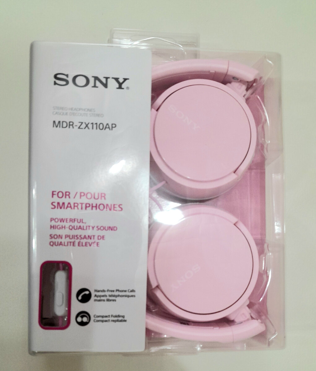 ЗАКАЗ ИЗ ОЗОНА. НАУШНИКИ SONY MDR-ZX110AP. И КОЕ-ЧТО ЕЩЁ. | Творю, пишу,  путешествую | Дзен