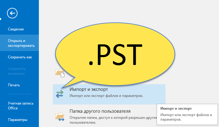Всемогущий почтовый архив PST