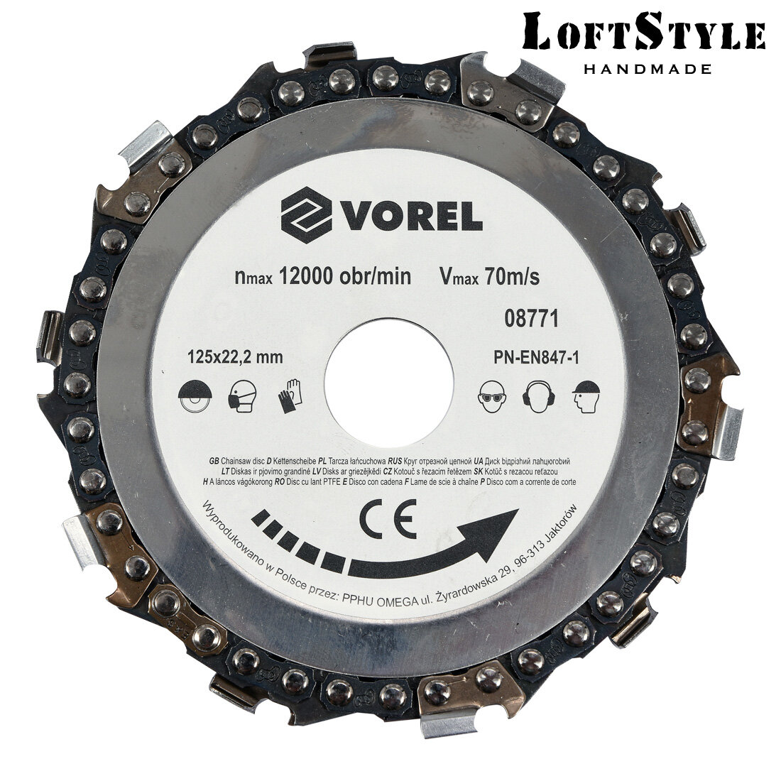 цепной диск для болгарки