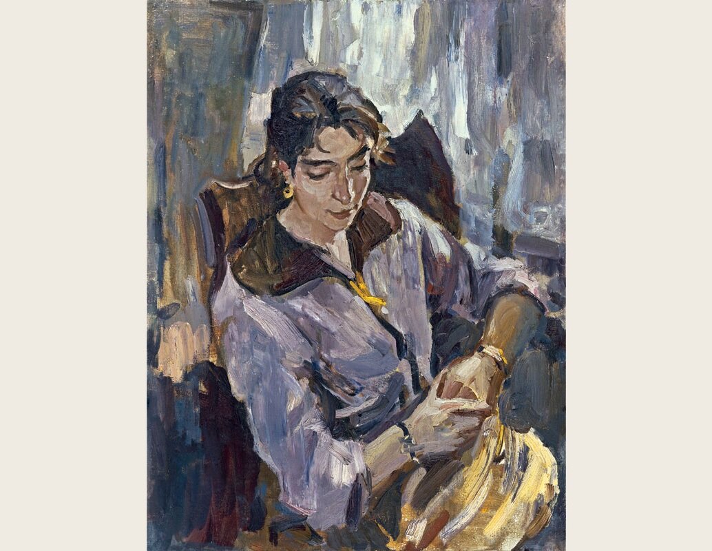 Русов Л.А., «Портрет Натальи Орловой», 1956