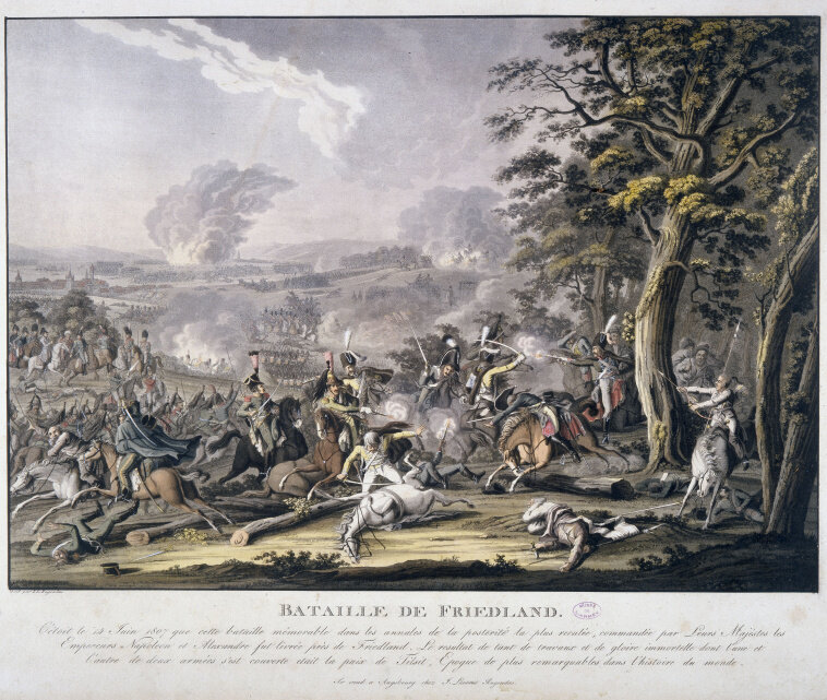Сражение под Фридландом (Й. Лоренц, 1808).