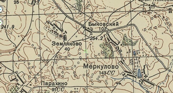 Карта РККА 1941 года