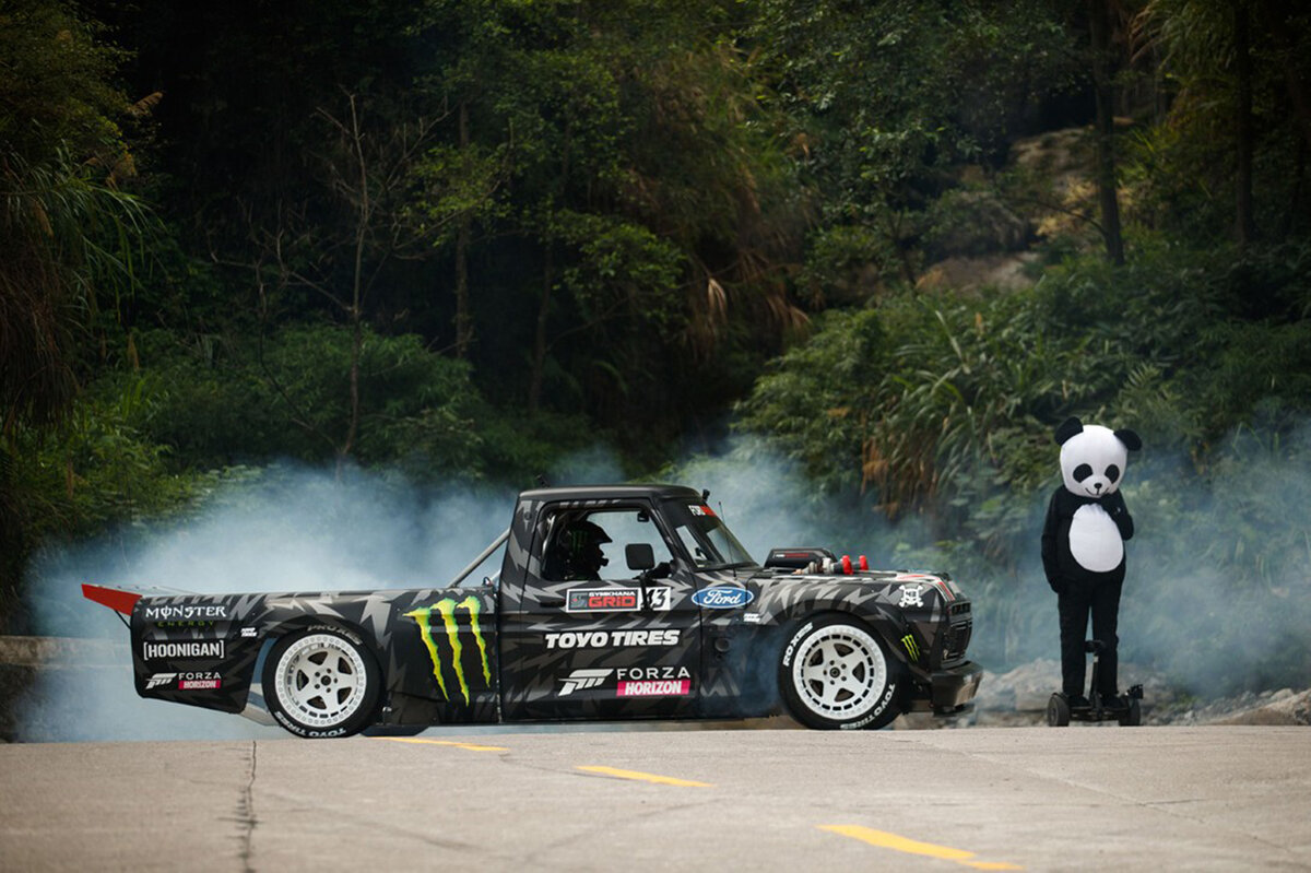 Ken Block Mustang Джимхана