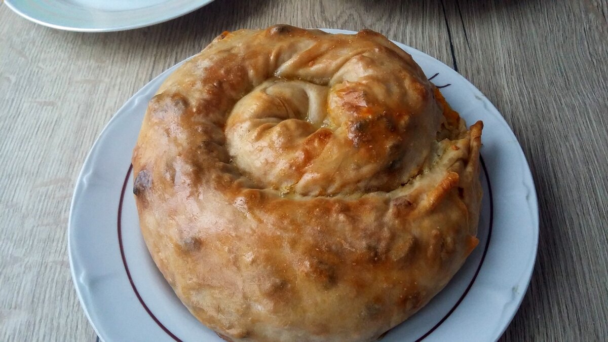 Рулет с тыквой "Фулту"