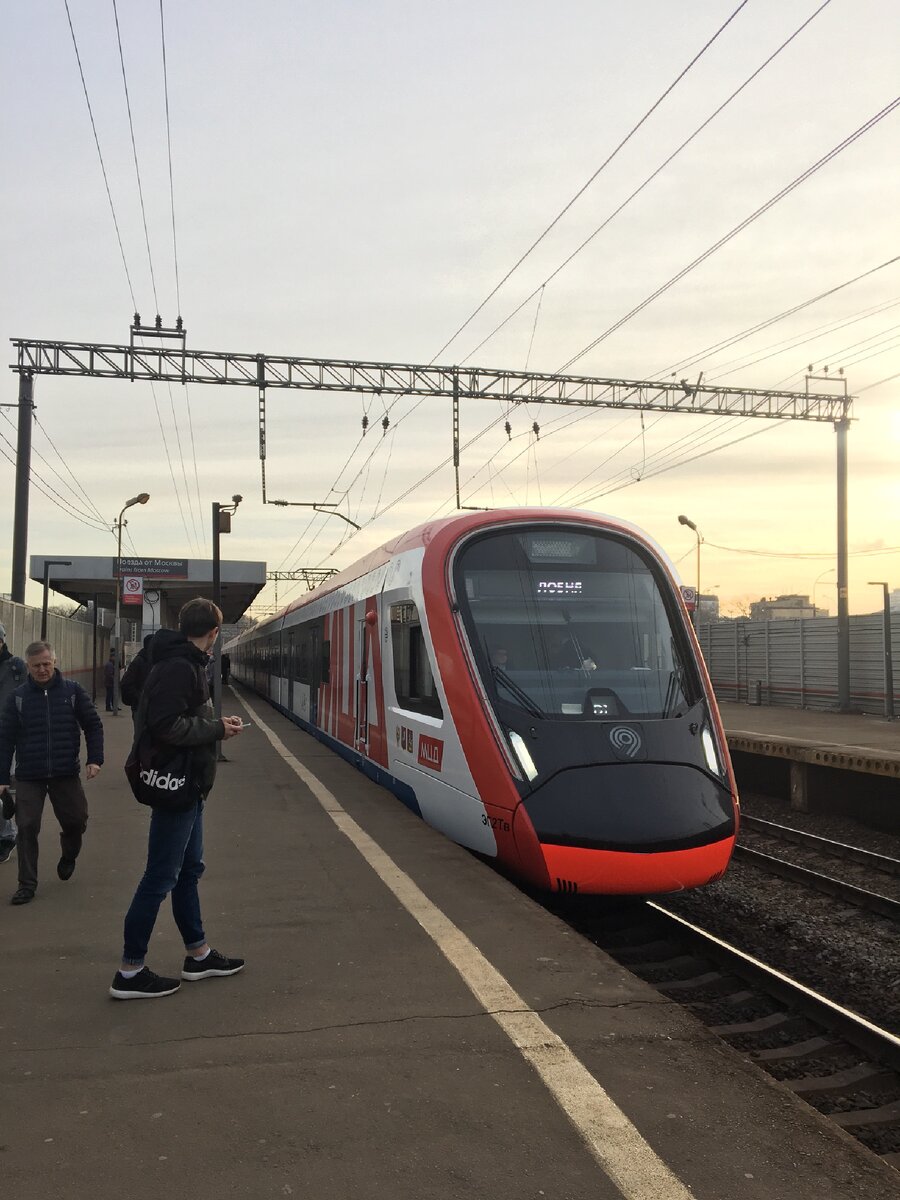 МЦД Иволга. Личное фото. 