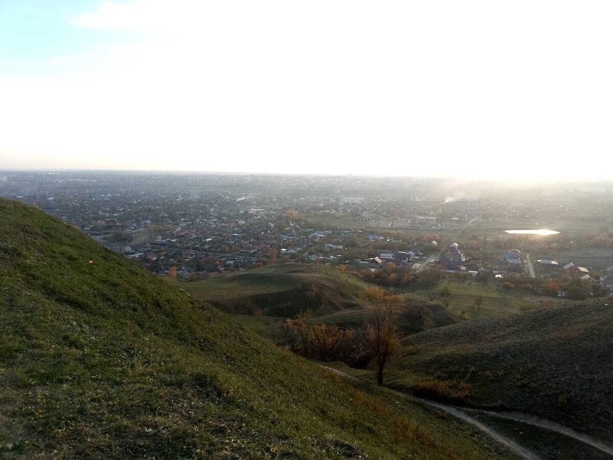 Вид на Старую станицу и Армавир со Стрижибкиной горы