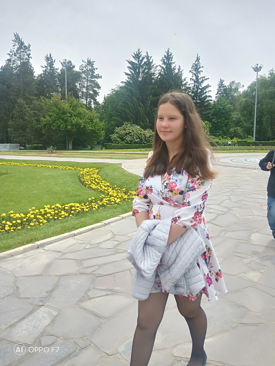 Моя радость, первая внученька.