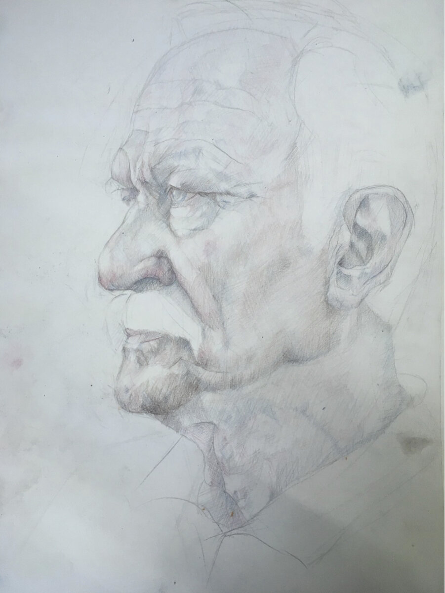 Этап 4, проработка среднего тона 