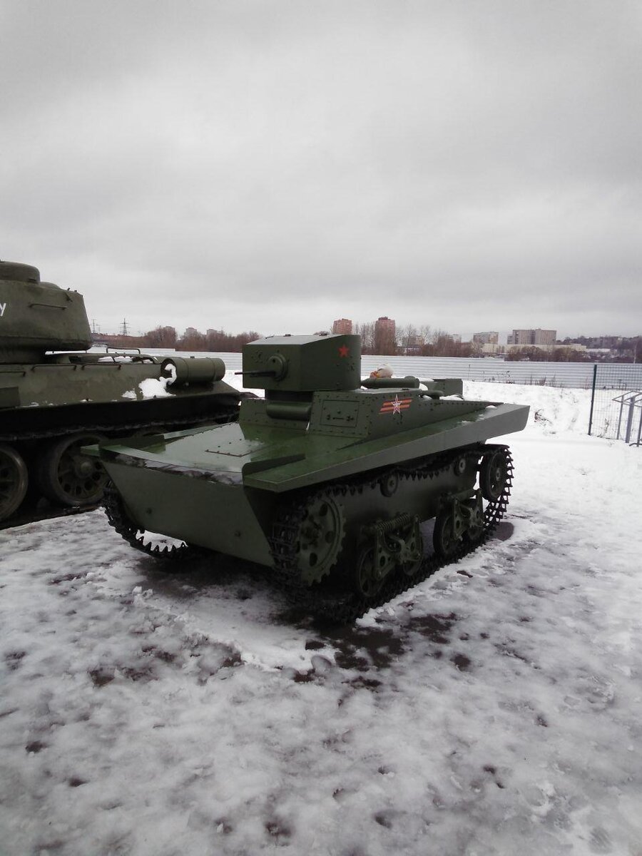 Т-37А. Тула. Парк "Патриот". Февраль 2020 г. Фото Руслана Астафьева
