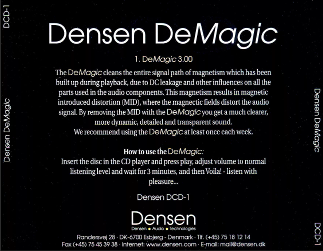 Densen DeMagic CD