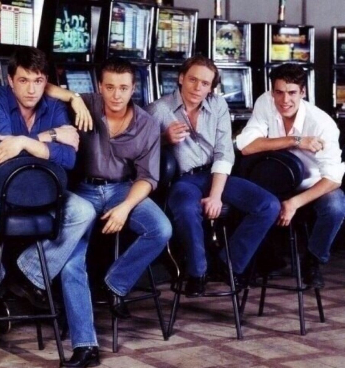 Для "криминального квартета" сериал стал путевкой в звездное будущее. Фото: журнал Woman.ru