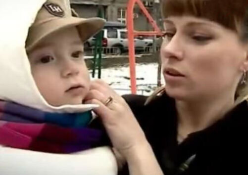 Борис Немцов-младший с мамой Екатериной Ифтоди