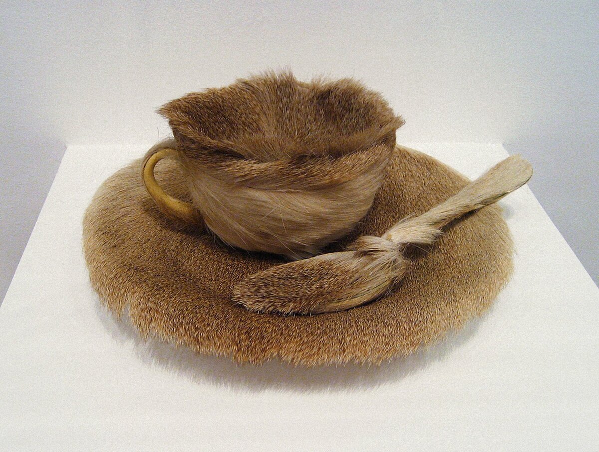 Méret Oppenheim "Breakfast in Fur"