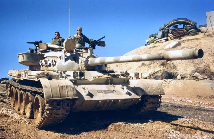 Трофейные Т-54 (55) на службе в израильской армии как "Тиран"