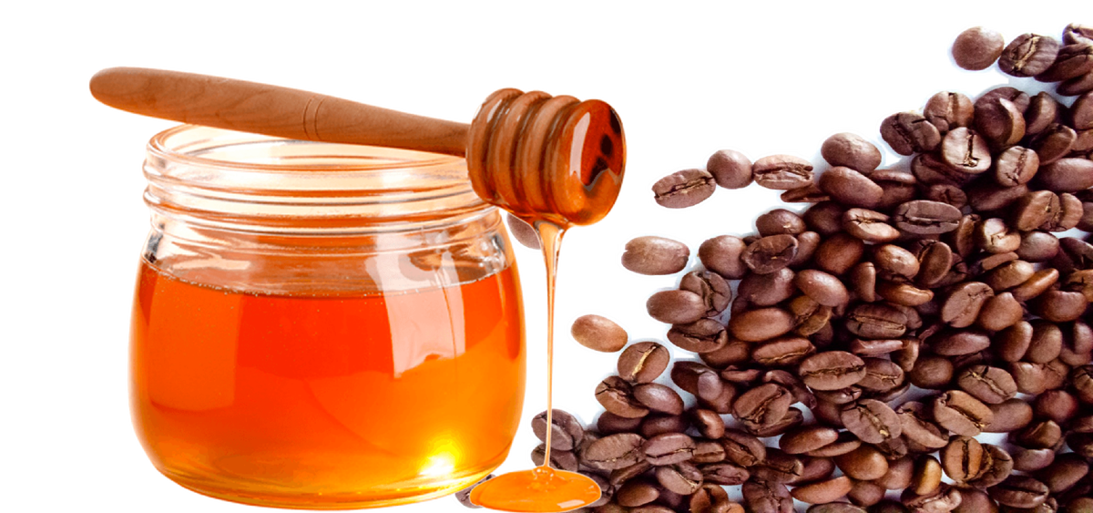 Домашний медовый скраб с кофе для губ