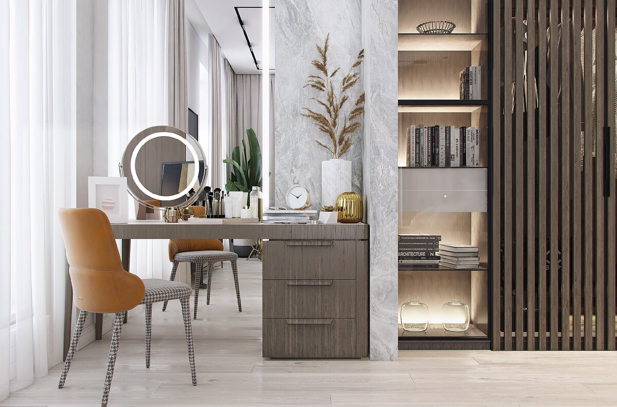 Интерьер жилого дома Миасс. Студия Design mission дизайнер Шитова Елена