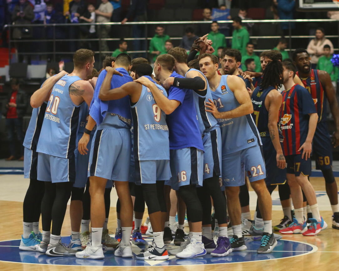 "Калев" обыграл петербургский БК "Зенит" со счетом 76:75