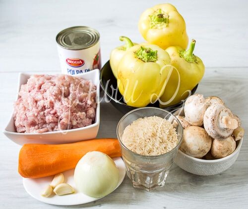 Подготовим все необходимые нам продукты.