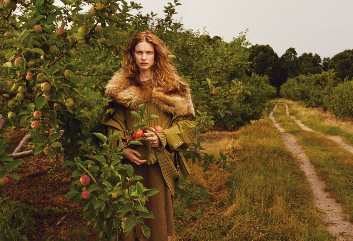 Фотосессия Vogue в русском стиле