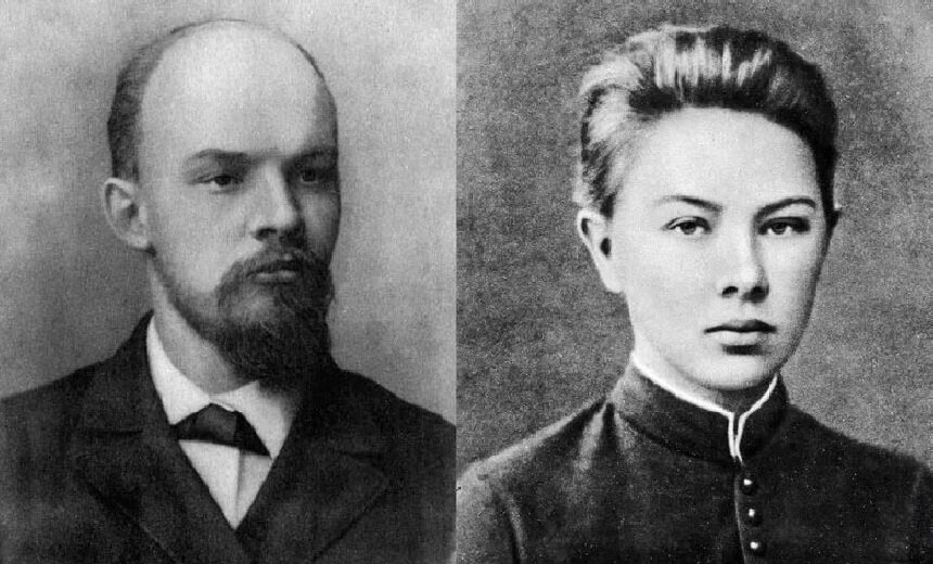 Ленин и Крупская в молодости. Фото из открытых источников Яндекс Картинки.